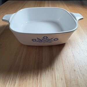 Corning Ware Blue Cornflower P-41 B Small Casserole dish 1 3/4 cup